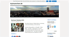 Desktop Screenshot of mymuenchen.info